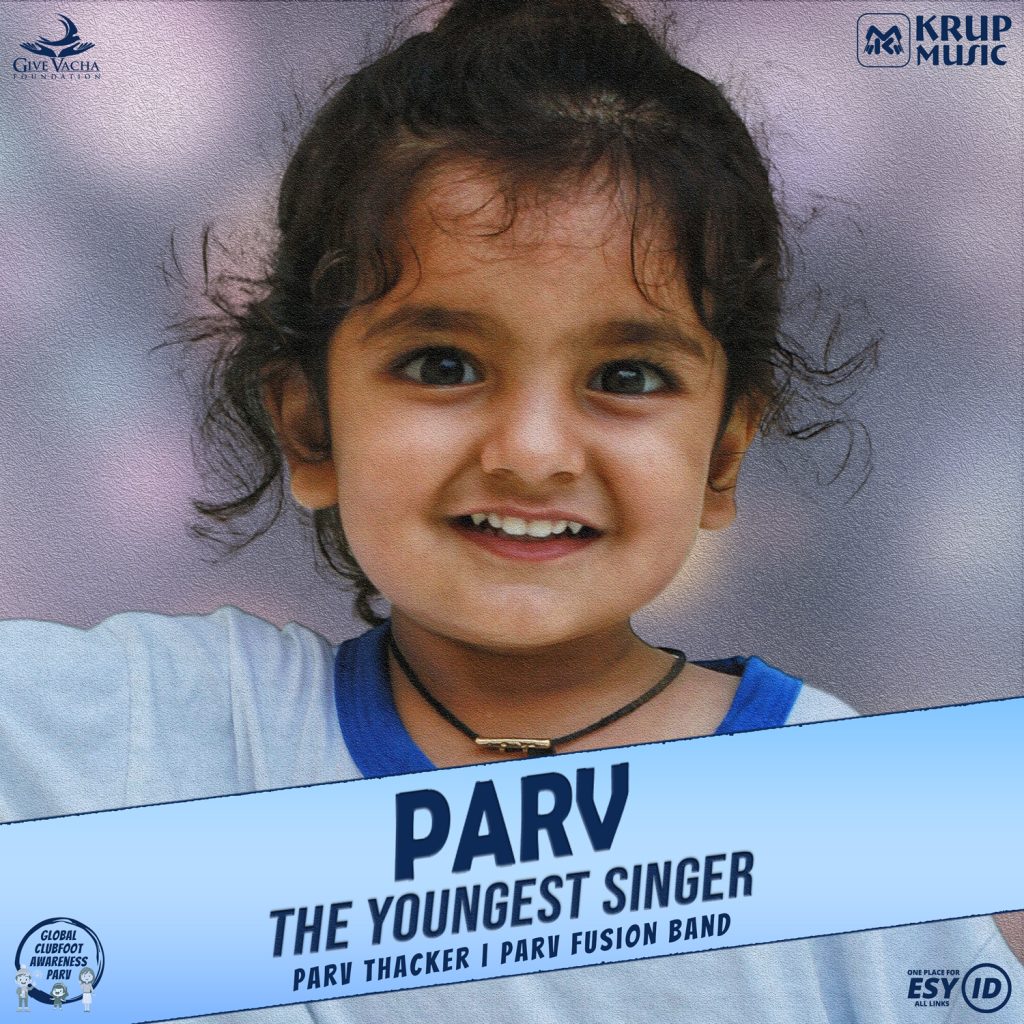 Parv - The Youngest Singer album by Parv Thacker & Parv Fusion Band